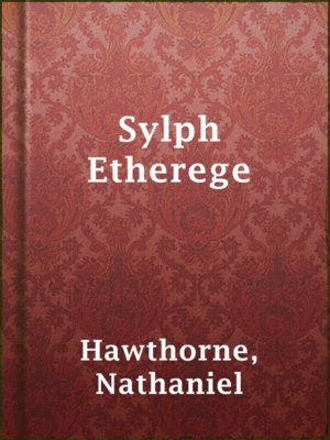 cover image of Sylph Etherege